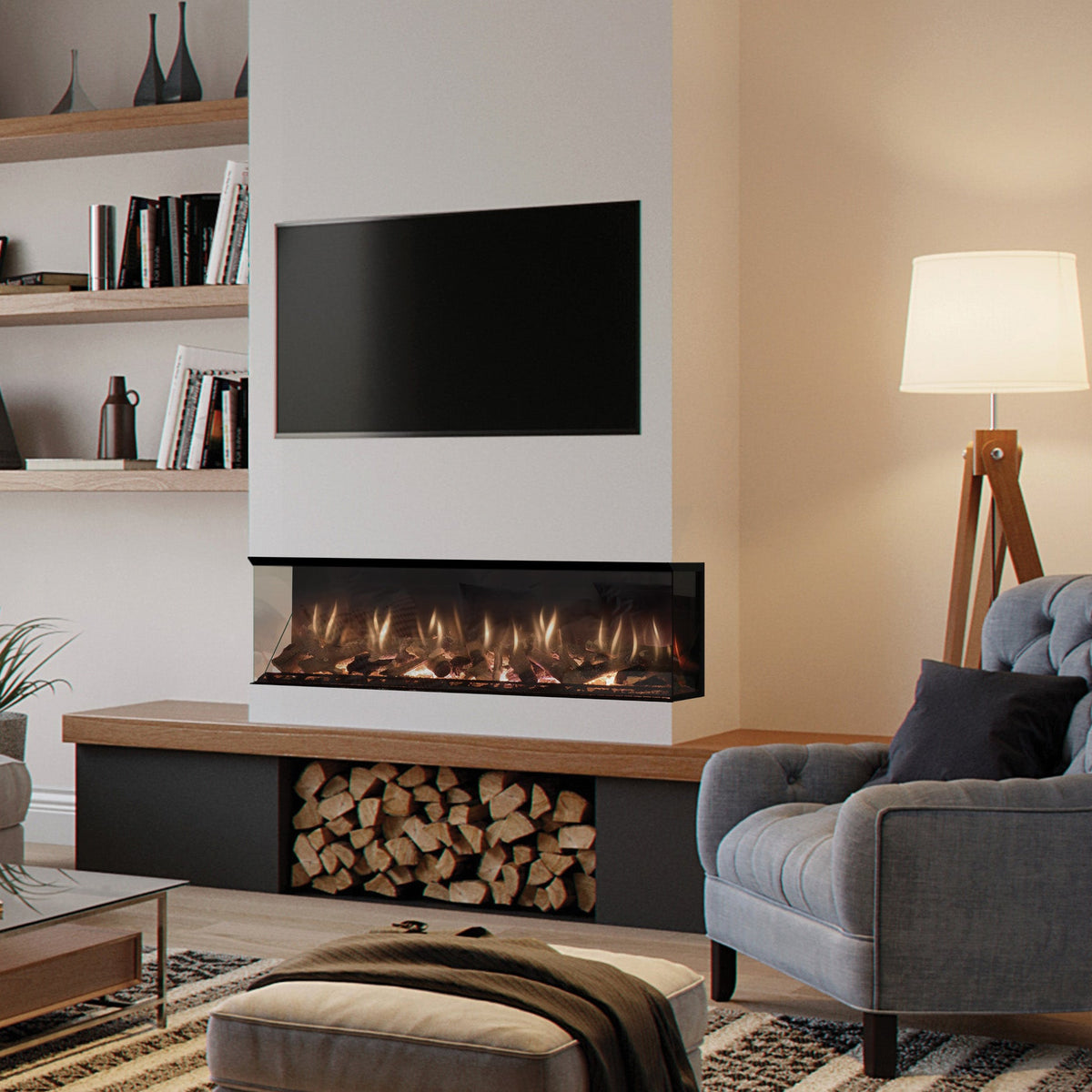 Evonic Octane 1150 Built-in Electric Fire