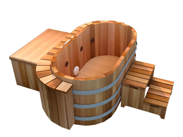 Ofuro Cedar Wood Hot Tub (2 Person)