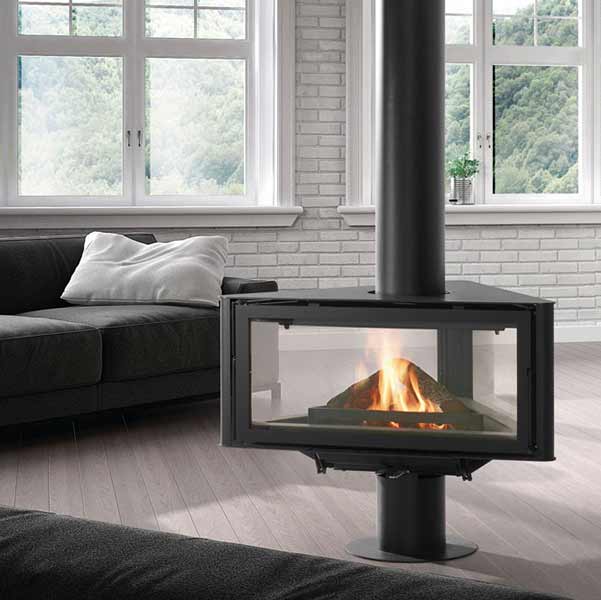 Rocal Born Central Designer Fireplace