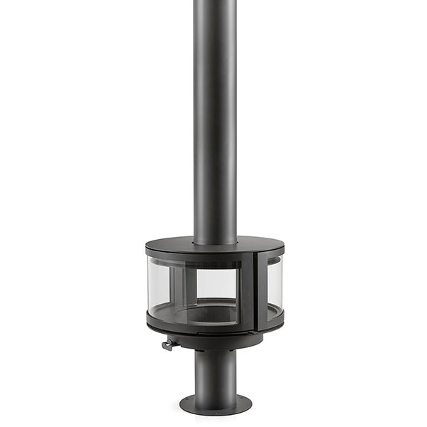 Rocal Ronde Central Wood Stove