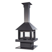 Rocal Giselle 90 Central Freestanding Designer Fireplace