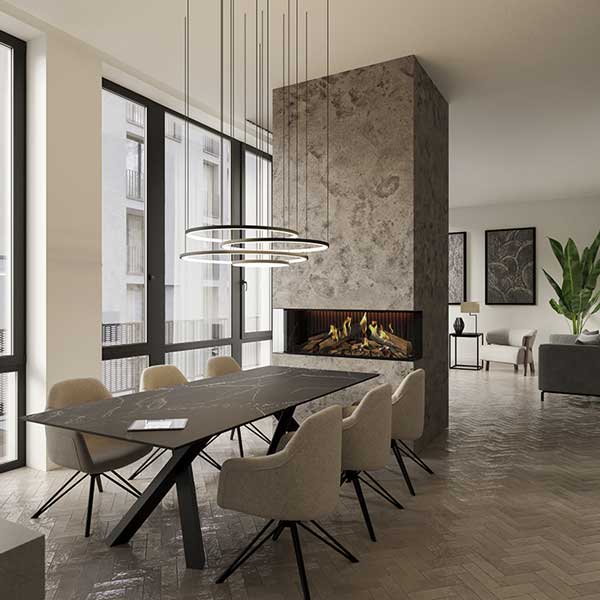 Dru Virtuo 100/3 Electric Fire