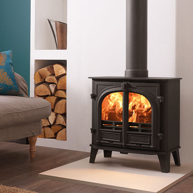 Stovax Stockton 5 Wide Multi-Fuel Stove (Two Door)