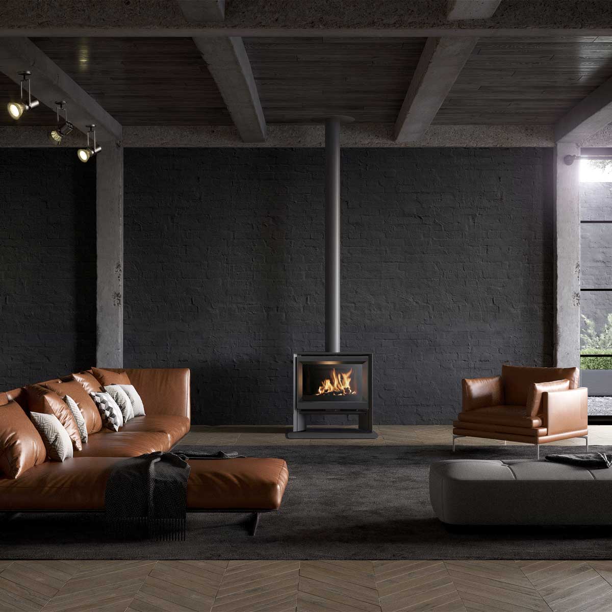 Stûv 6-H 76/60 Freestanding Wood Burning Stove