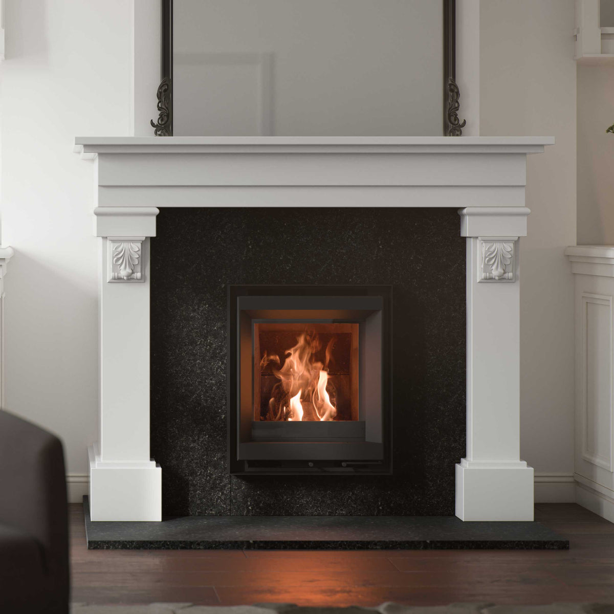 Stûv 6-in 46×55 Inset Wood Burning Fire
