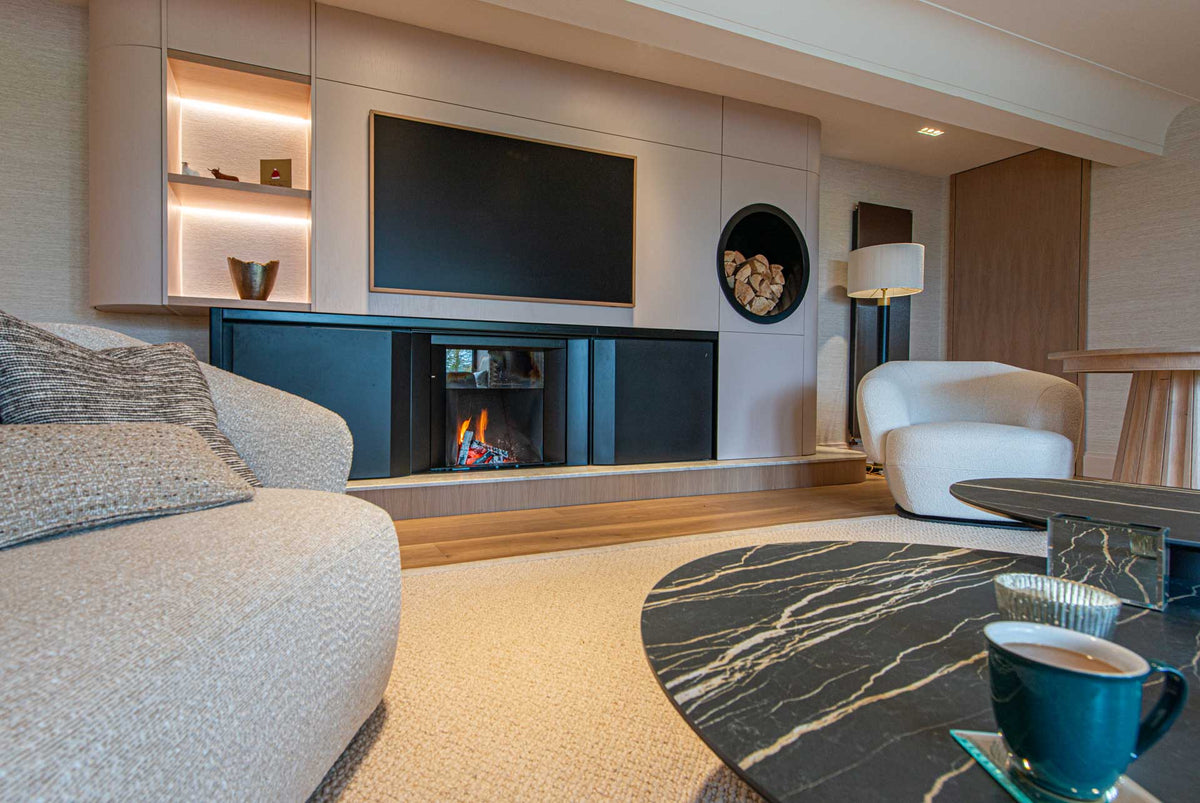 Stûv Micromega Wood Burning Inset Fire - Carnforth