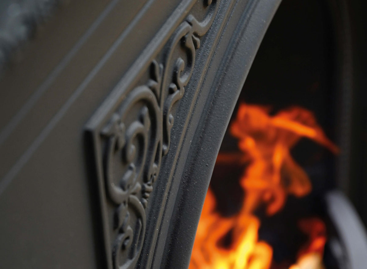 Penman Trinity 48" Cast Iron Combination Fireplace