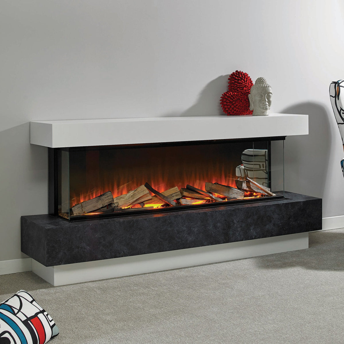 Evonic Vanquish FS Electric Fire Suite