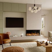 Evonic Volektra 1000 Built-in Electric Fire Black Edition