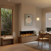 Evonic Volektra 1250 Built-in Electric Fire Black Edition