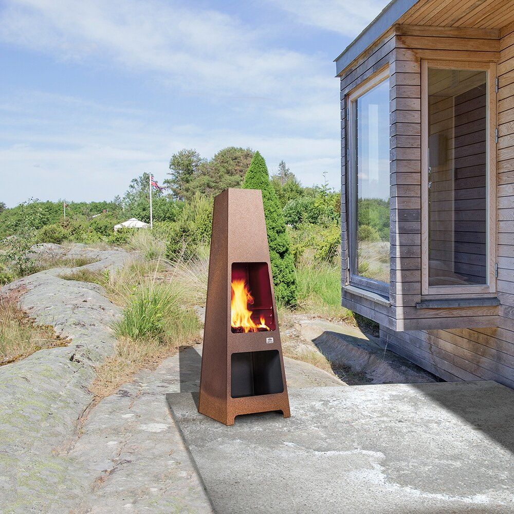 Jøtul Loke Outdoor Wood Burning Fireplace