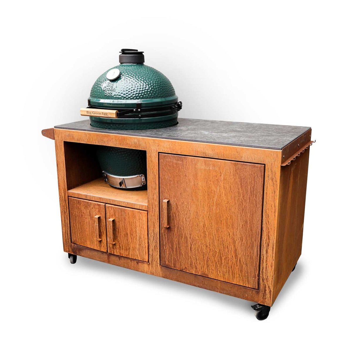 Big Green Egg Base - Corten Steel Kitchen