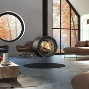 Dik Geurts Odin Front Fixed Wood Burning Stove