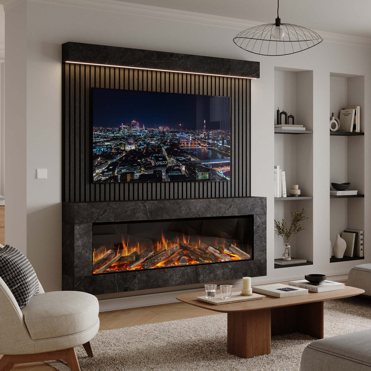 Evonic Chiswick SL Electric Fire Suite