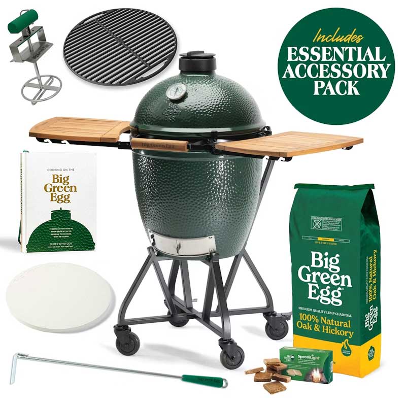 Large Big Green Egg Essential Bundle