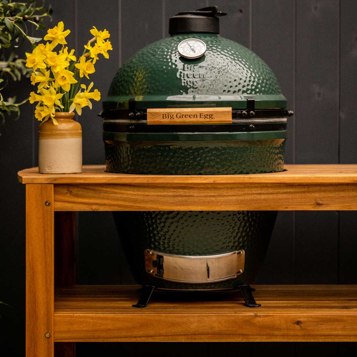 Big Green Egg Base - Eucalyptus Table