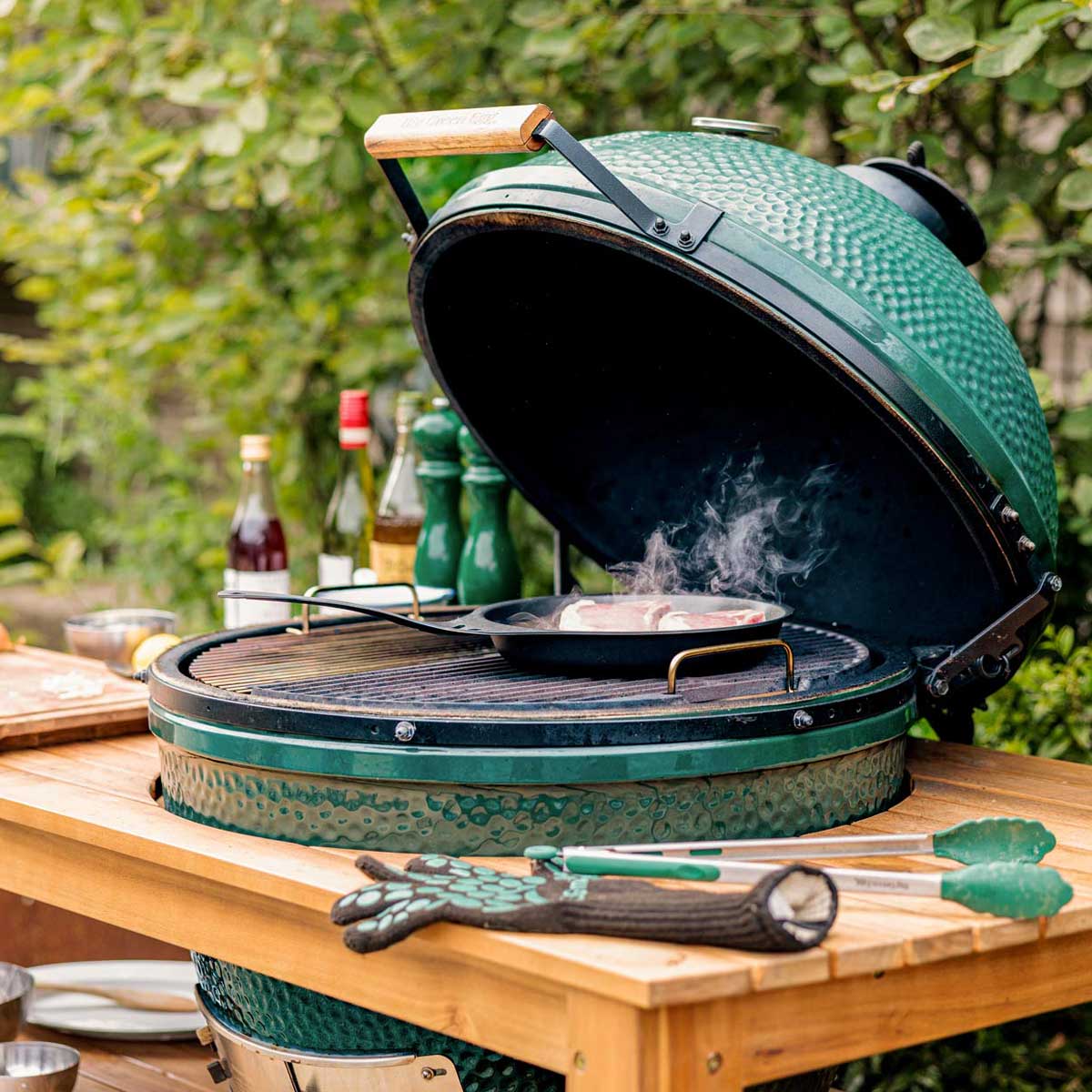 Big Green Egg Base - Eucalyptus Table
