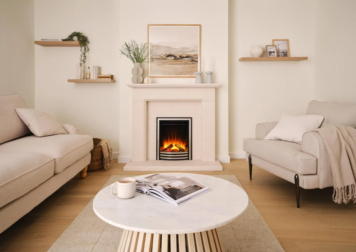 British Fires Sway 16" Classic Electric Fire Black Edition