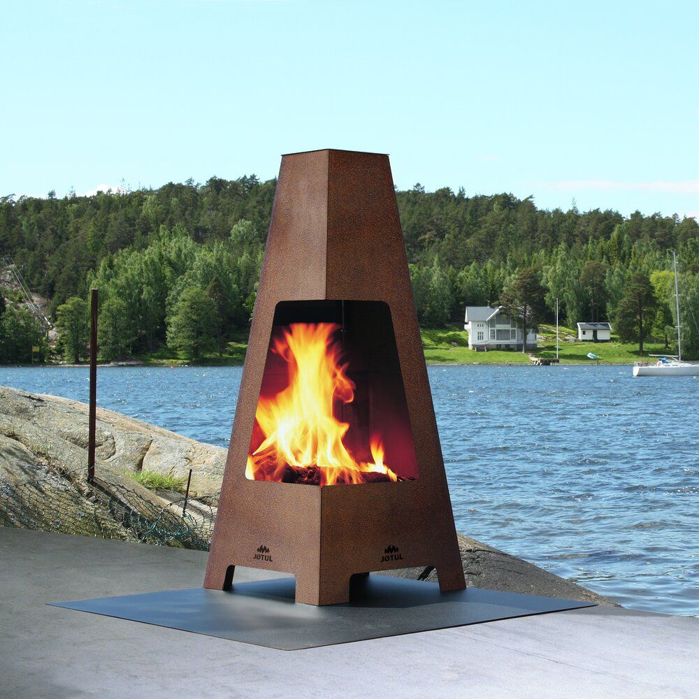 Jøtul Terrazza Outdoor Wood Burning Fireplace
