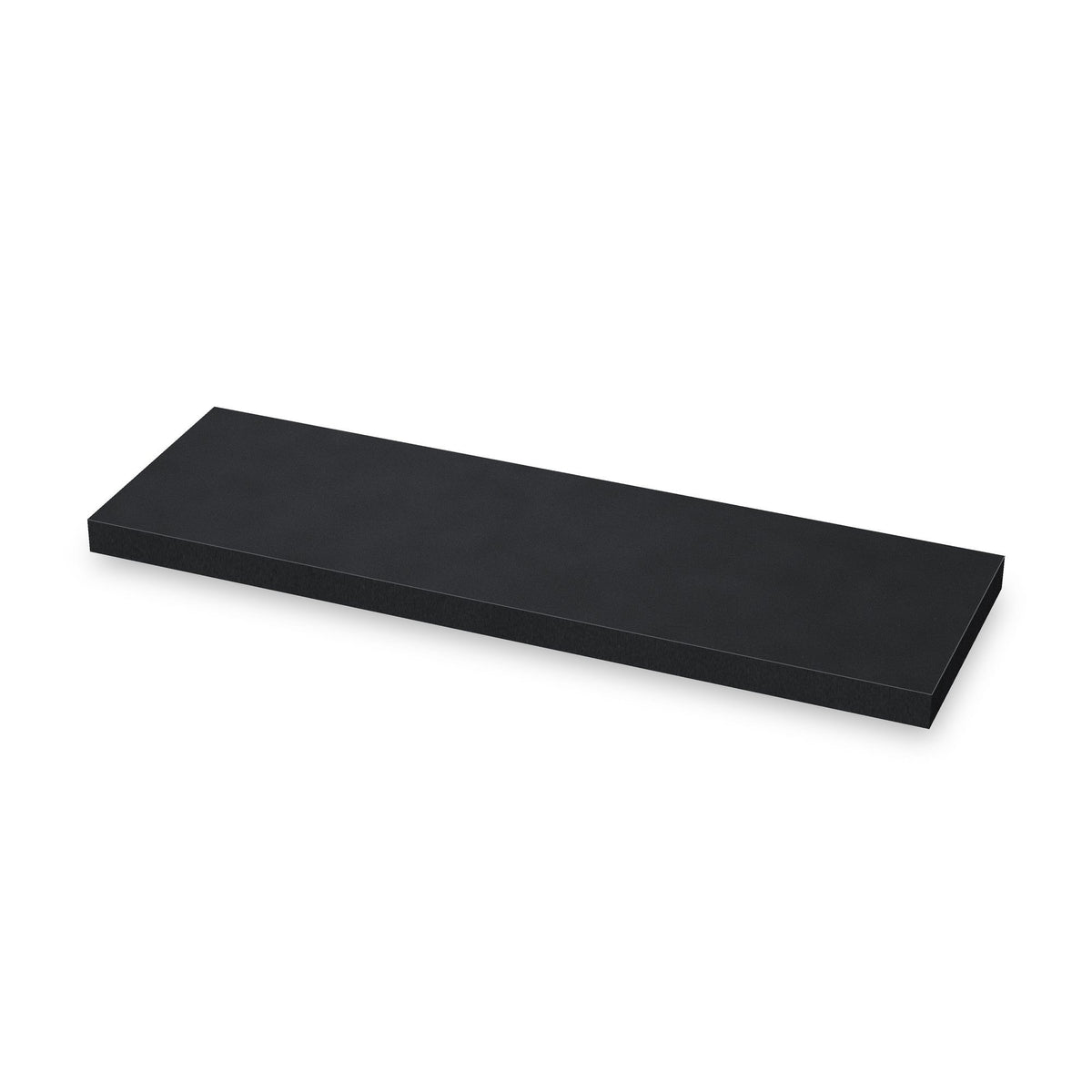Honed Black Granite Front Hearth