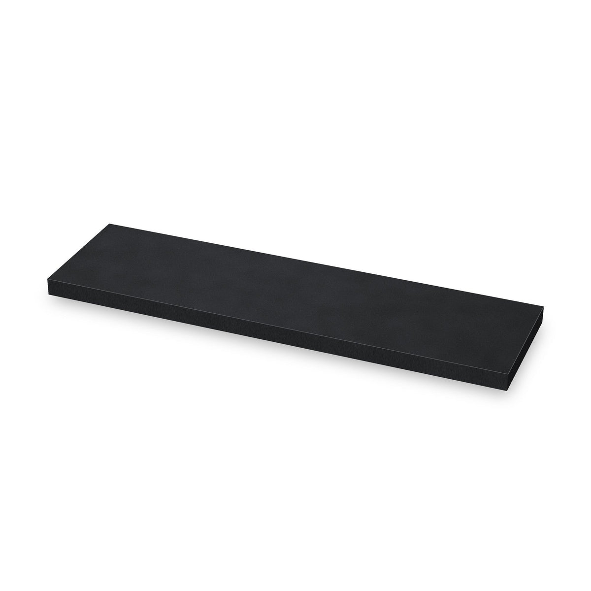 Honed Black Granite Front Hearth
