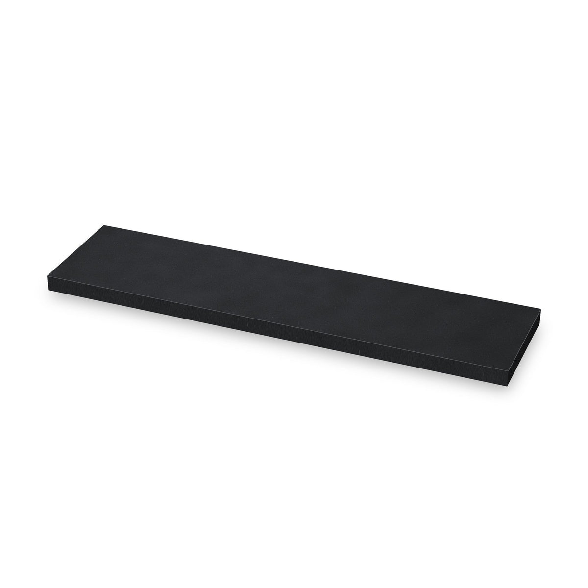 Honed Black Granite Front Hearth