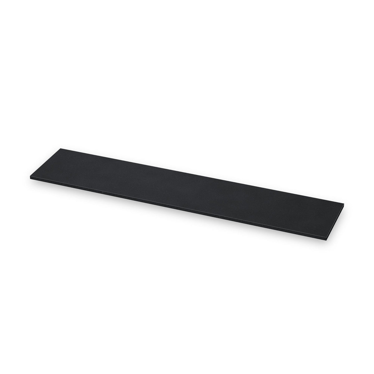Honed Black Granite Front Hearth
