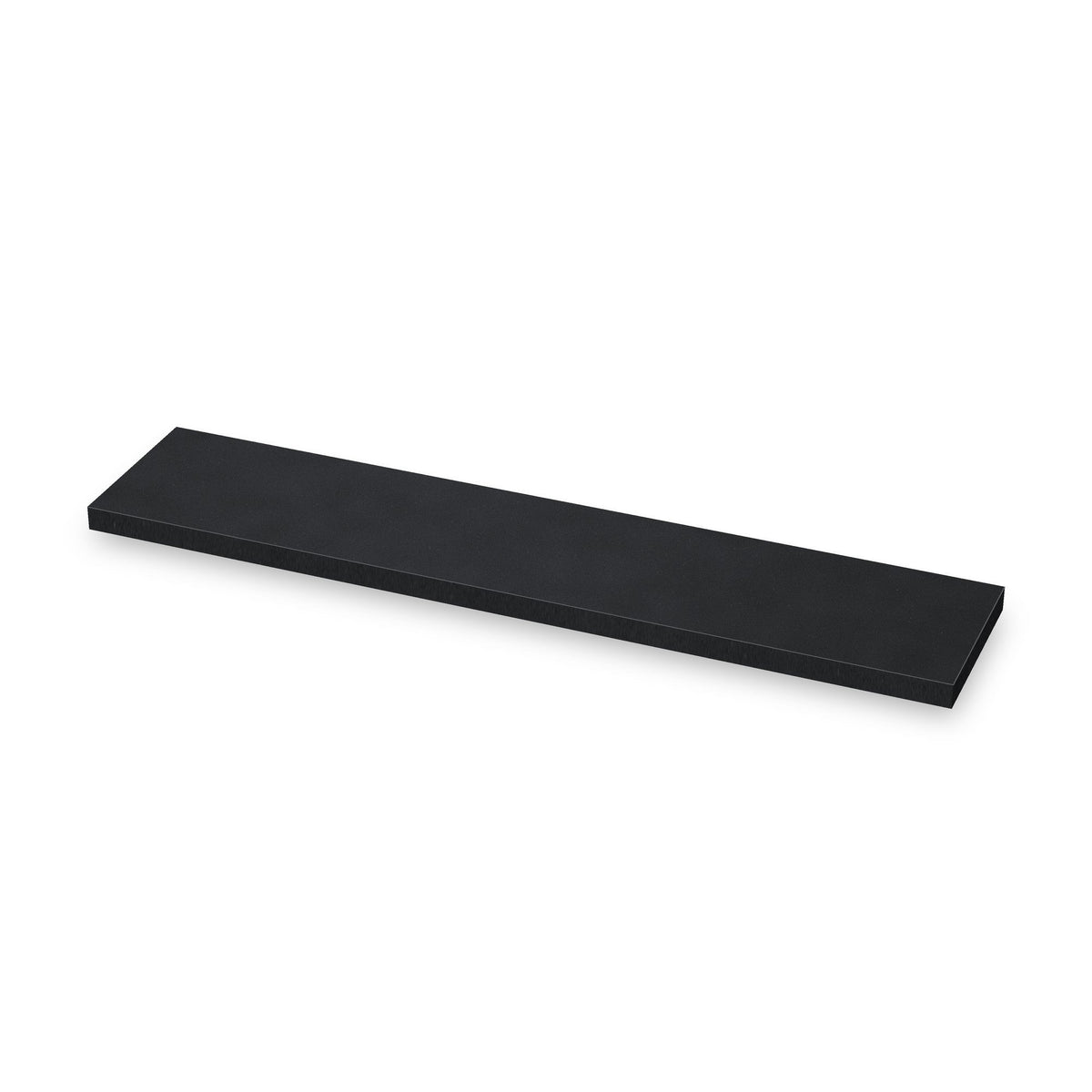 Honed Black Granite Front Hearth
