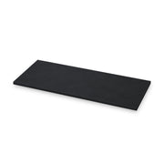 Honed Black Granite Front Hearth