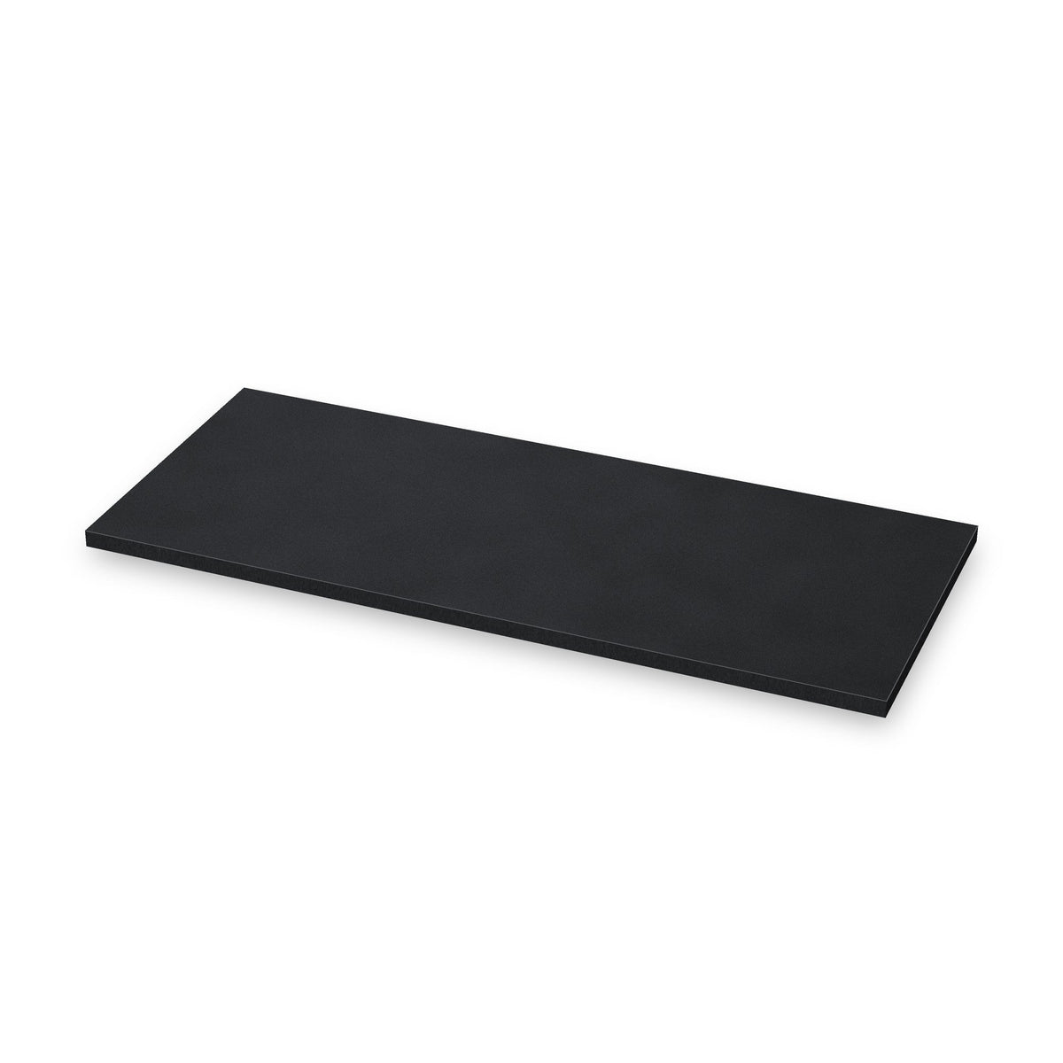 Honed Black Granite Front Hearth