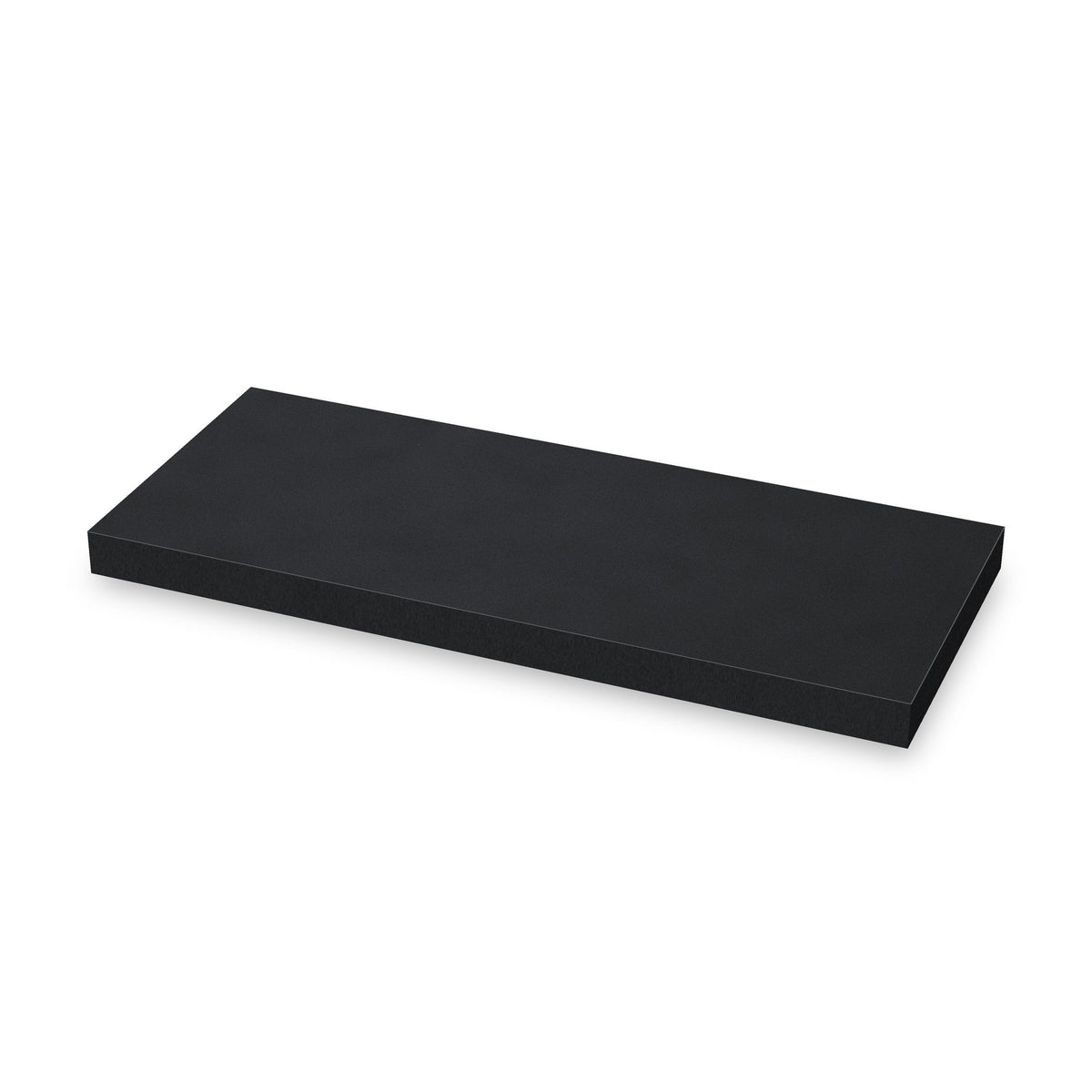 Honed Black Granite Front Hearth