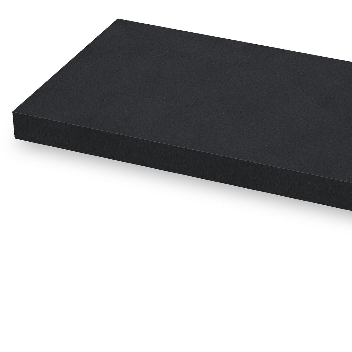 Black Granite Shaped Hearth