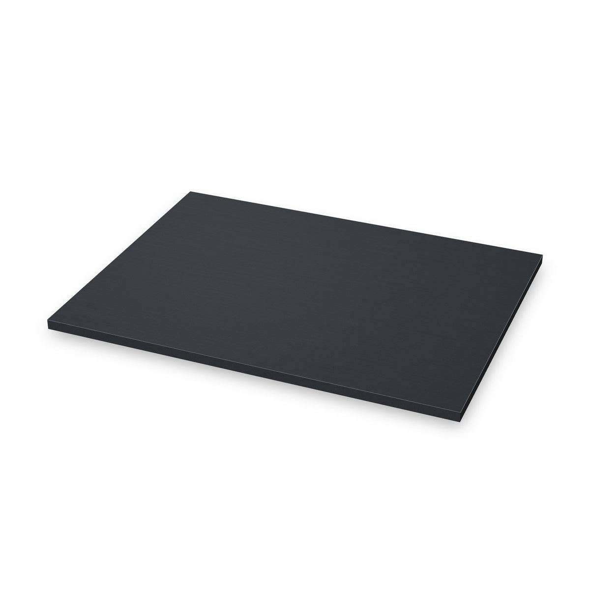 Honed Black Slate Back Hearth 800 x 600 mm