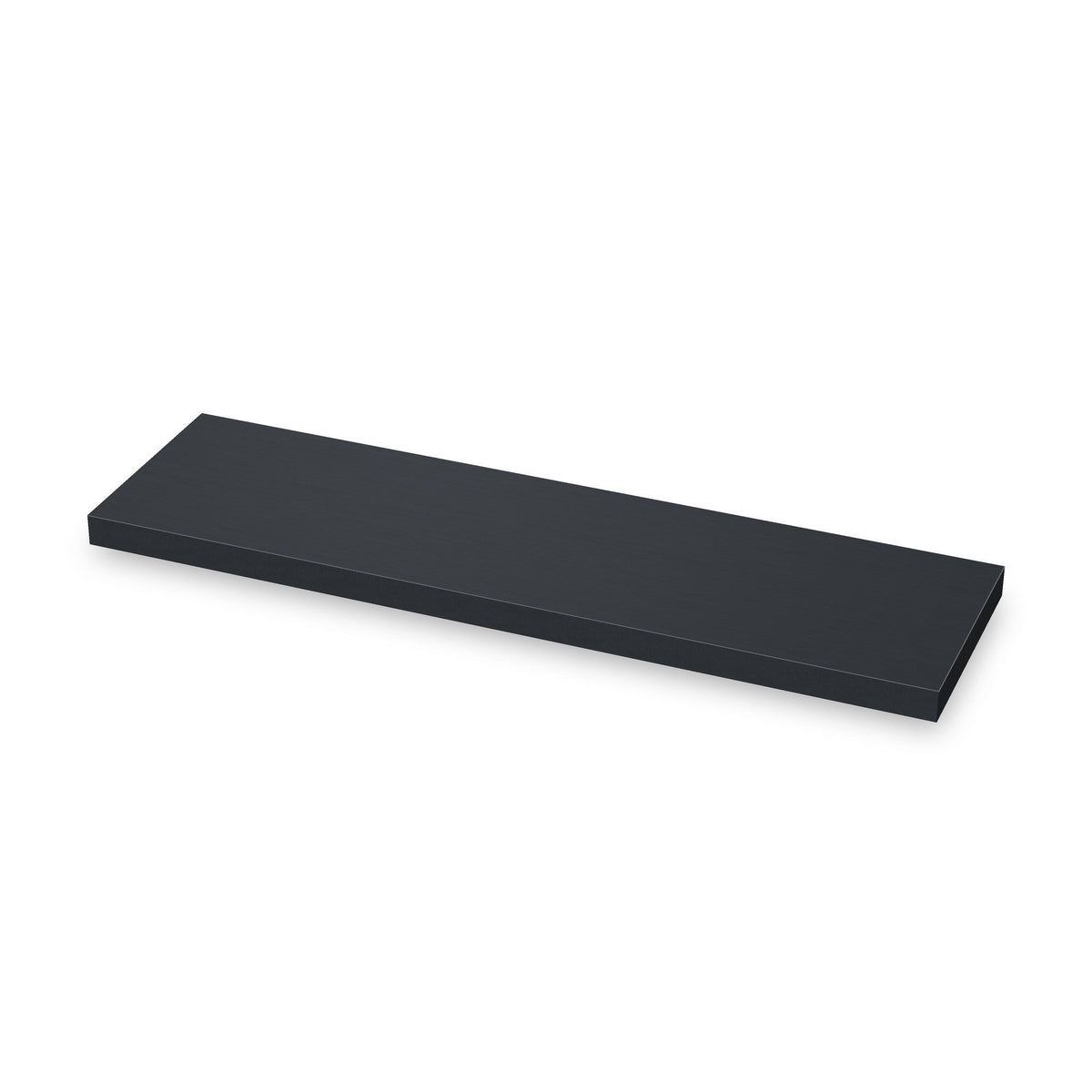 Honed Black Slate Front Hearth