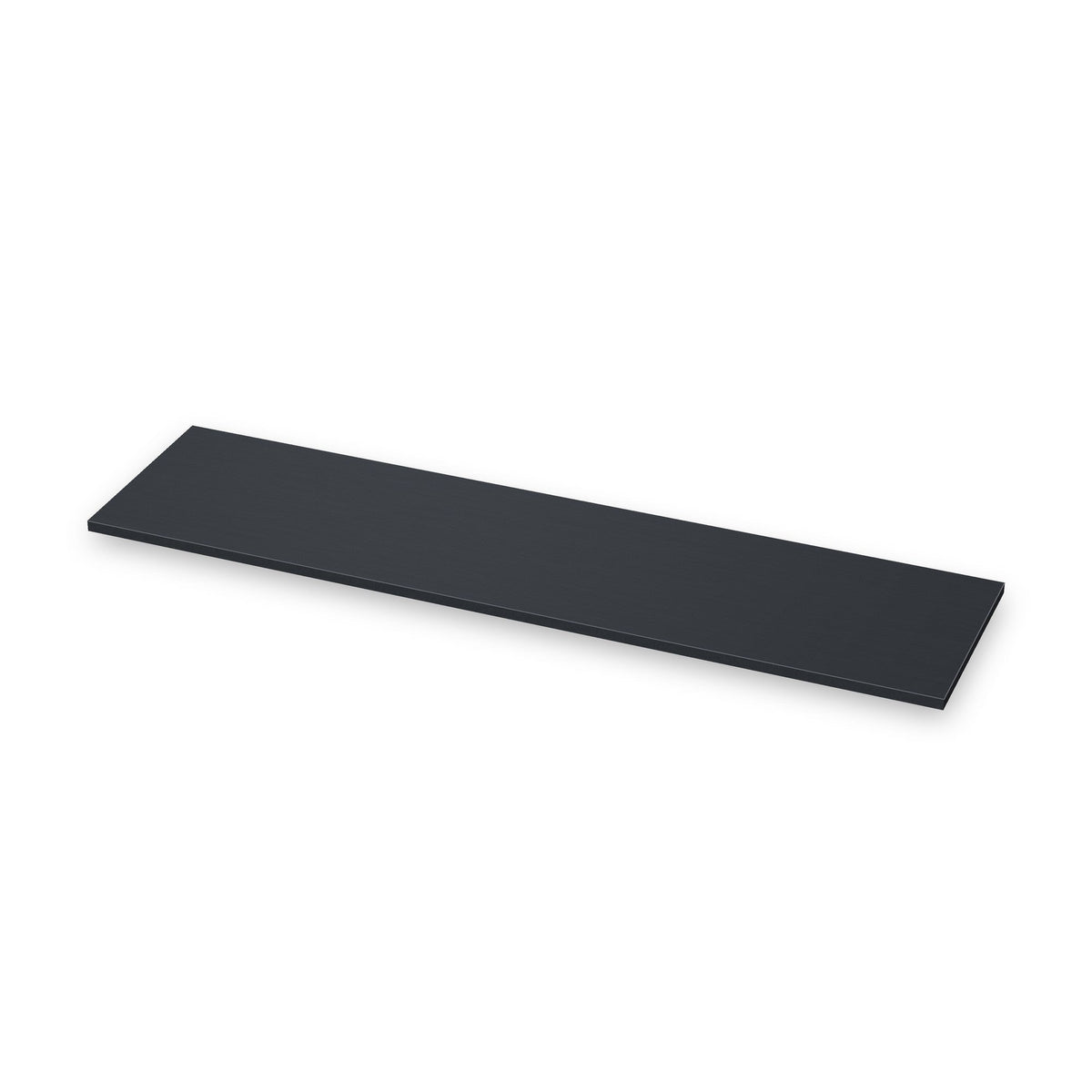 Honed Black Slate Front Hearth