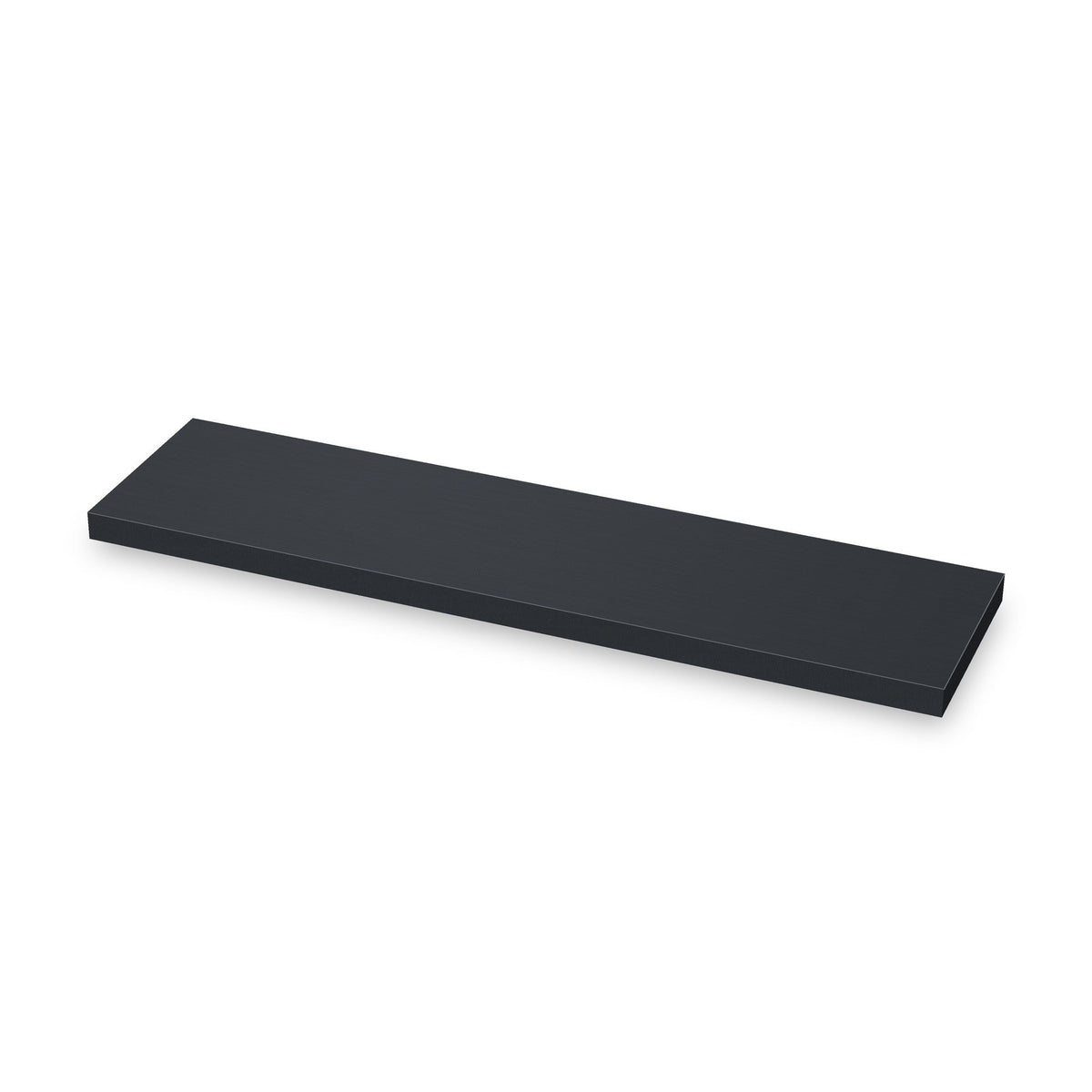 Honed Black Slate Front Hearth