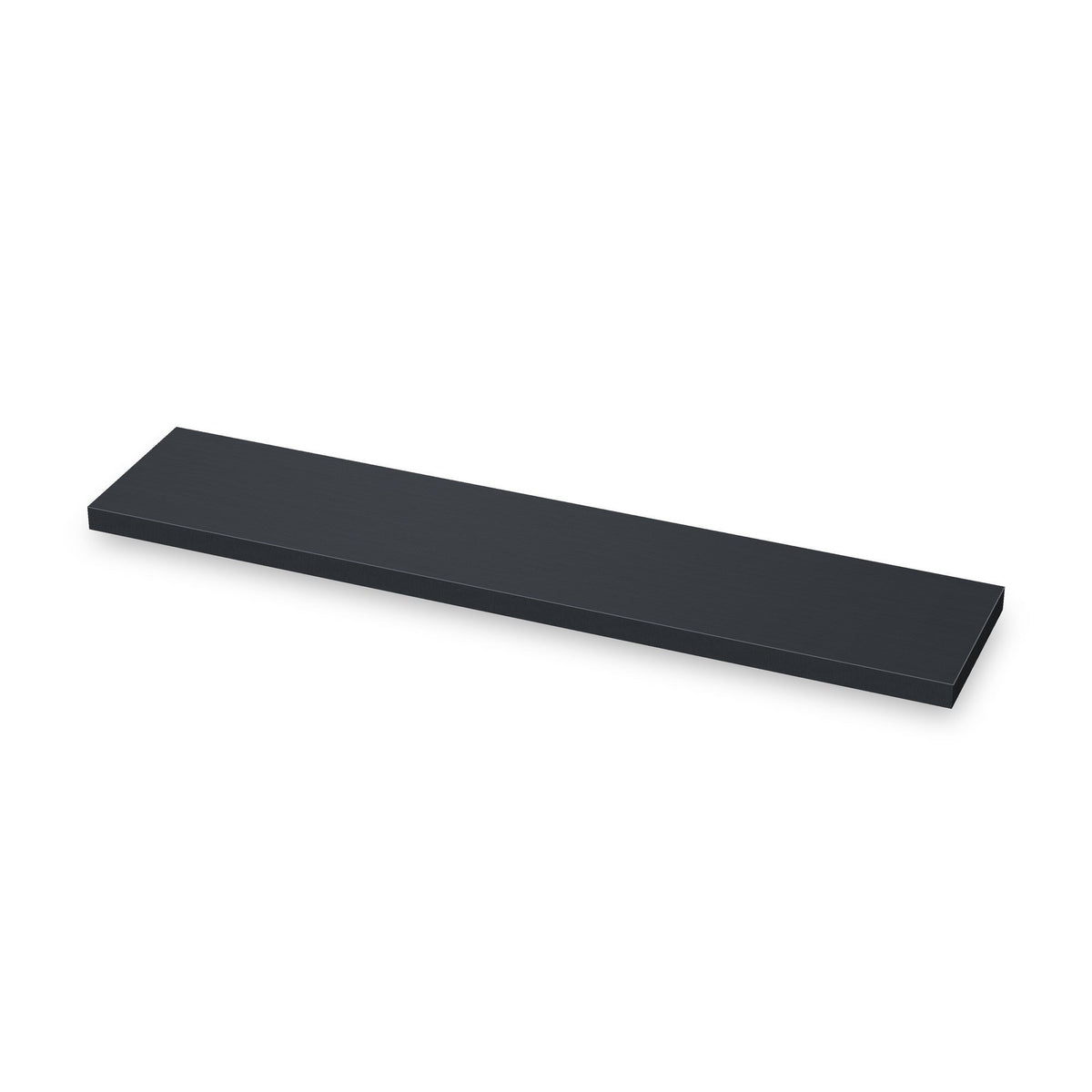 Honed Black Slate Front Hearth