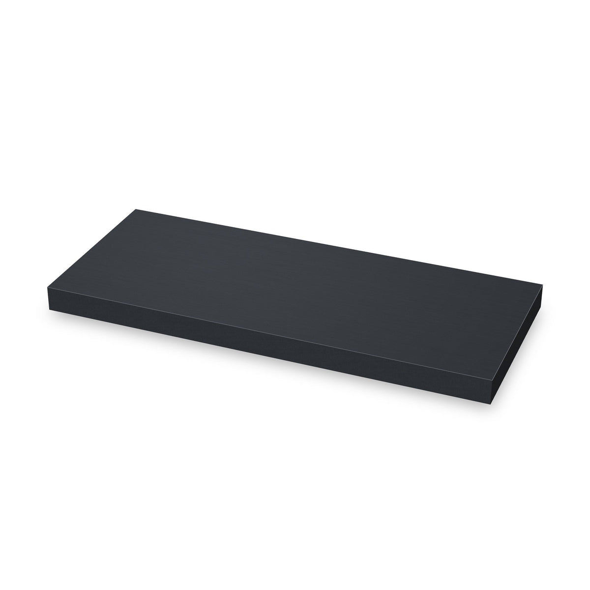 Honed Black Slate Front Hearth
