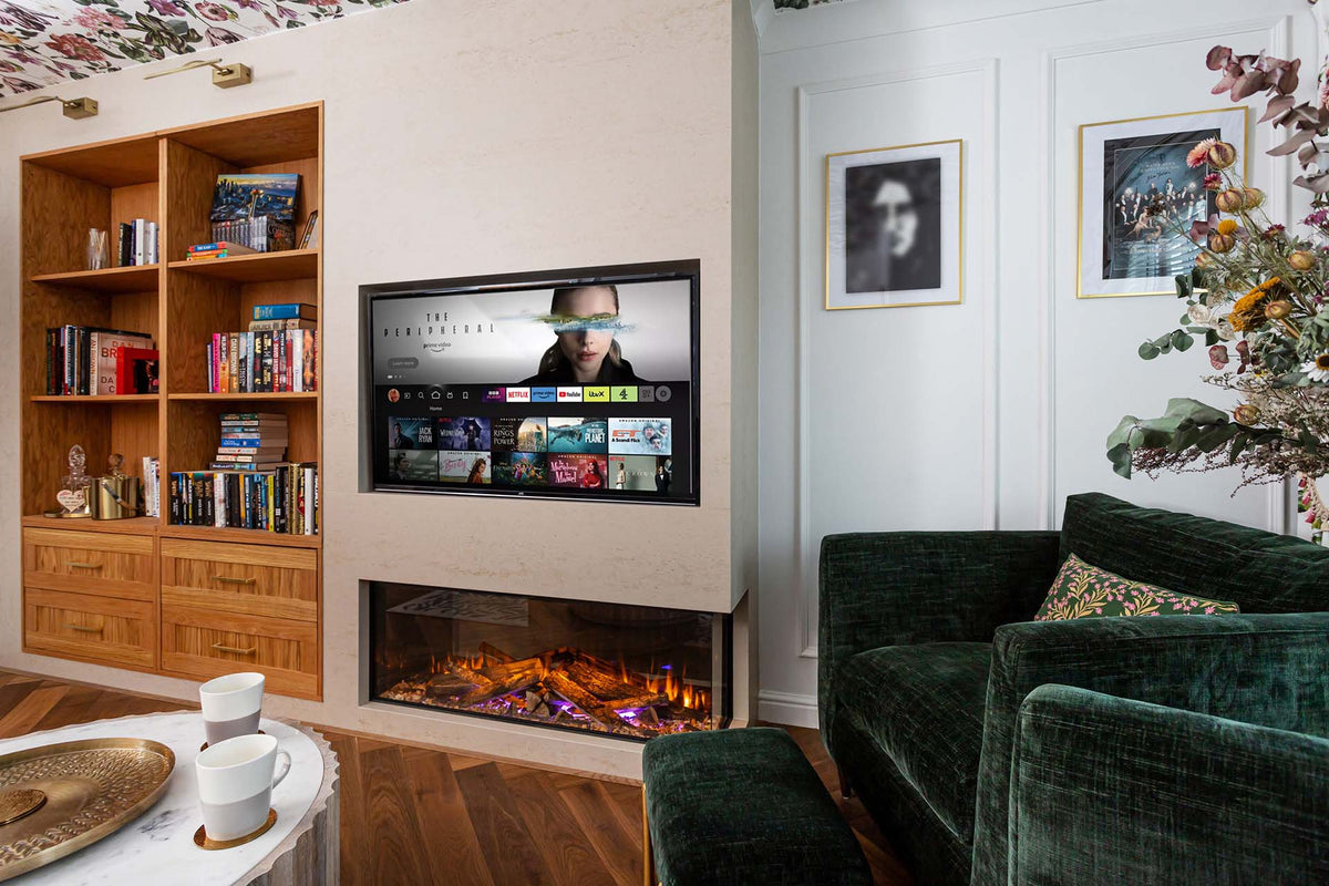 British Fires New Forest 1200 Electric Fire