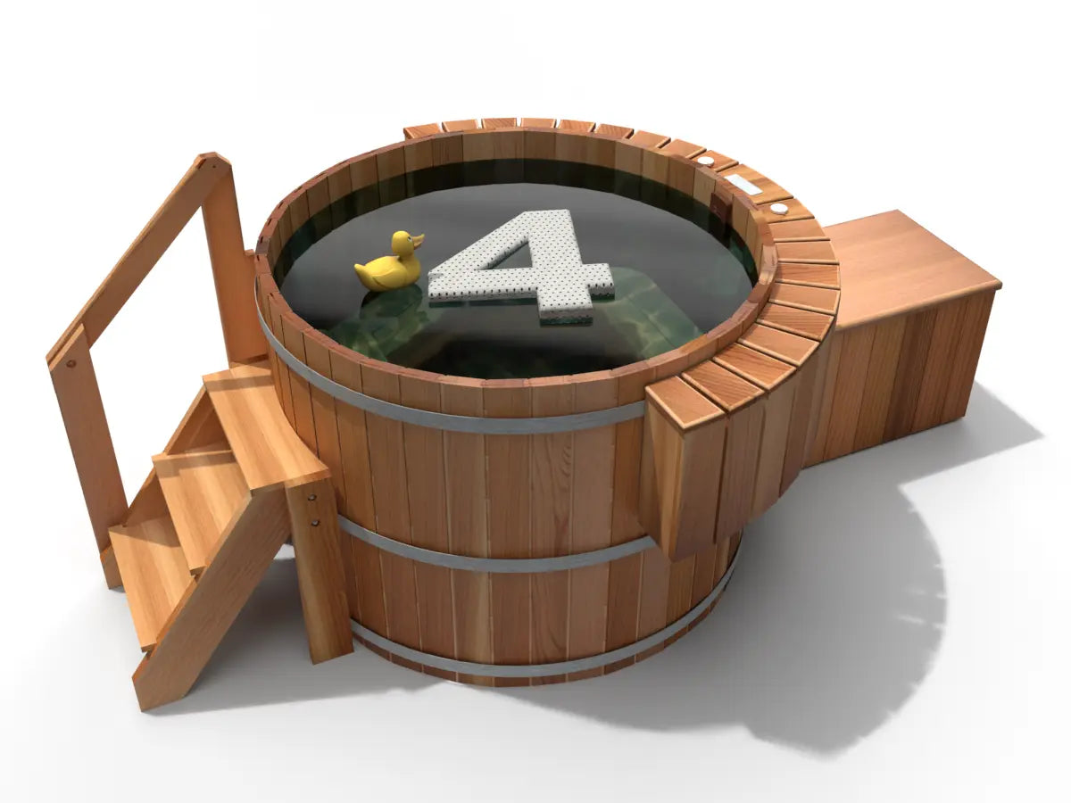 Aurora Cedar Wood Hot Tub (4 Person)