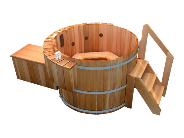 Aurora Cedar Wood Hot Tub (6 Person)