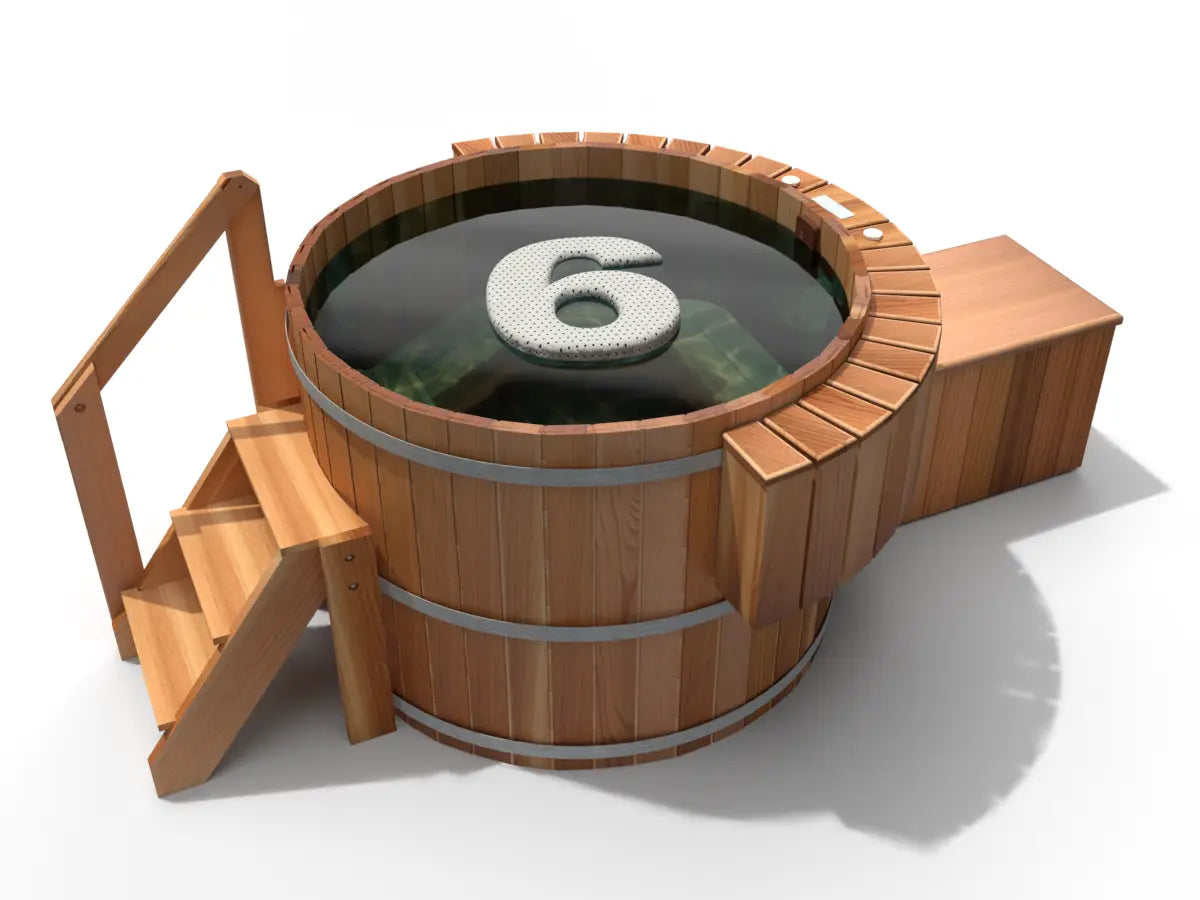 Aurora Cedar Wood Hot Tub (6 Person)