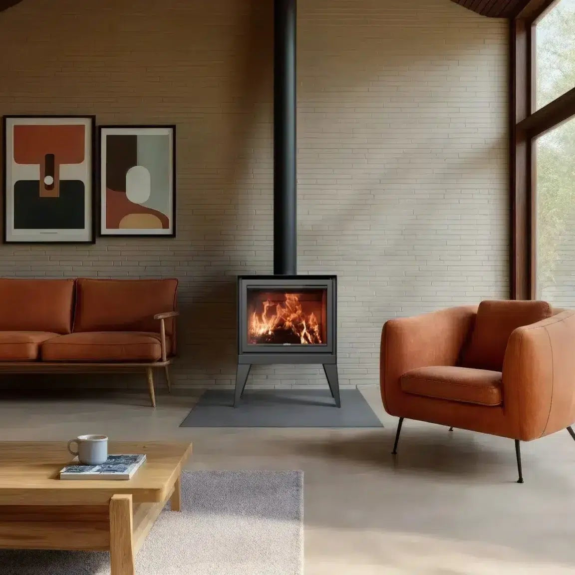 Stûv 16/68 Cube Freestanding Wood Burning Stove