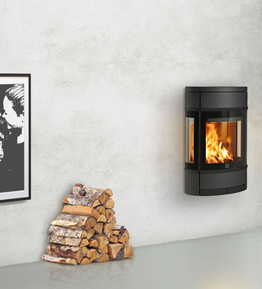 Scan 68-7 Wall Hung Wood Burning Stove