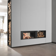 Stûv 22/110 DF Double-Sided Inset Wood Burning Fire