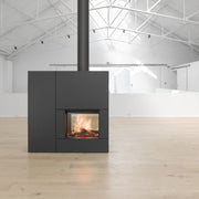 Stûv 22/90 DF Double-Sided Inset Wood Burning Fire