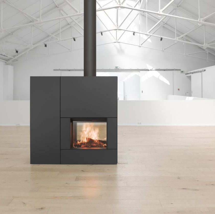 Stûv 22/90 DF Double-Sided Inset Wood Burning Fire