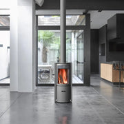 Stûv 30 Compact Low Freestanding Wood Burning Stove