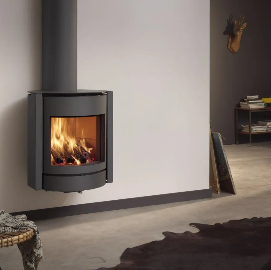 Stûv 30-UP Wall-Mounted Wood Burning Stove